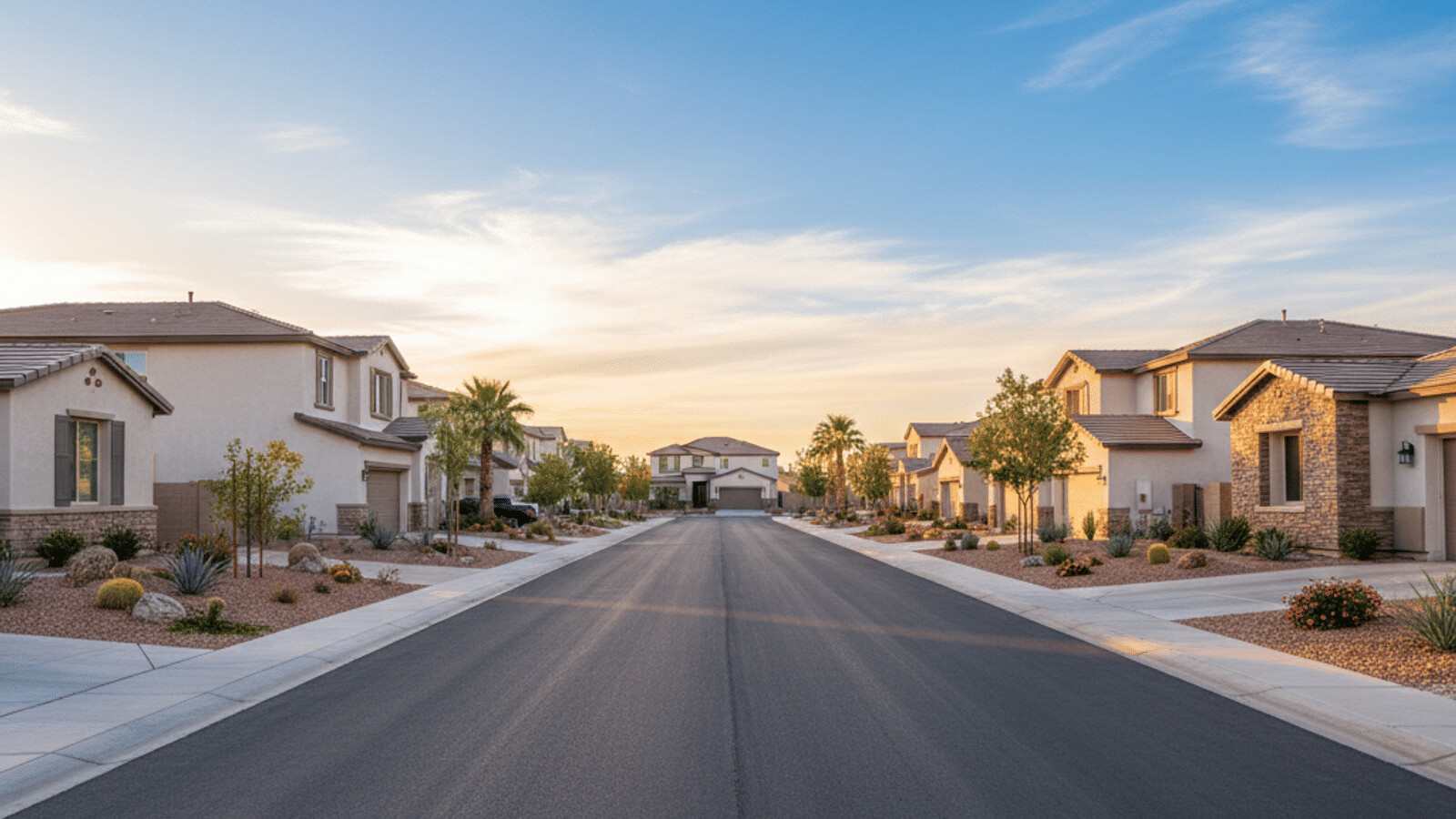 Summerlin Las Vegas master-planned community aerial view showing the Red Rock Canyon backdrop and residential neighborhoods