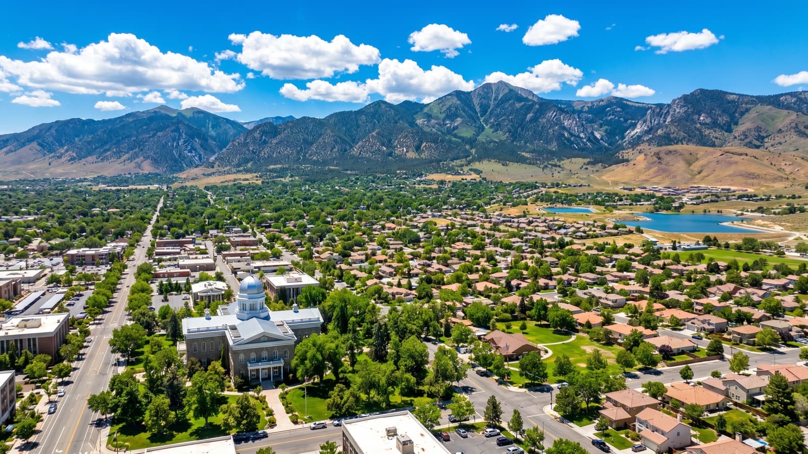 Carson City Nevada neighborhood below the Sierra — capital city real estate 2026