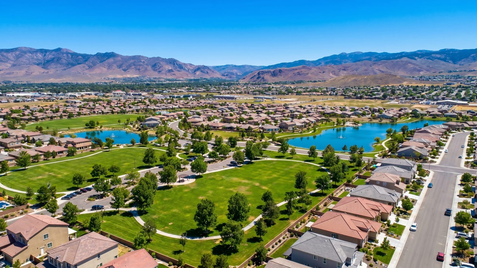 Spanish Springs Sparks Nevada family neighborhood with parks and Sierra views, 2026